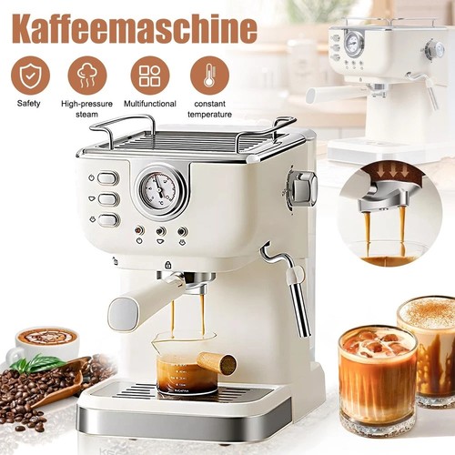 1050w retro kaffeemaschine mit - 1050w,