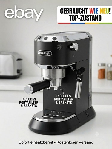 Delonghi dedica 680 schwarz - dedica, ec